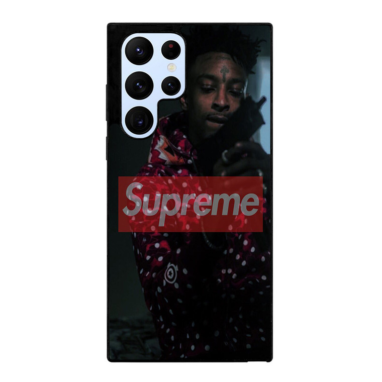 21 SAVAGE SUPREME RAPPER Samsung Galaxy S22 Ultra Case Cover