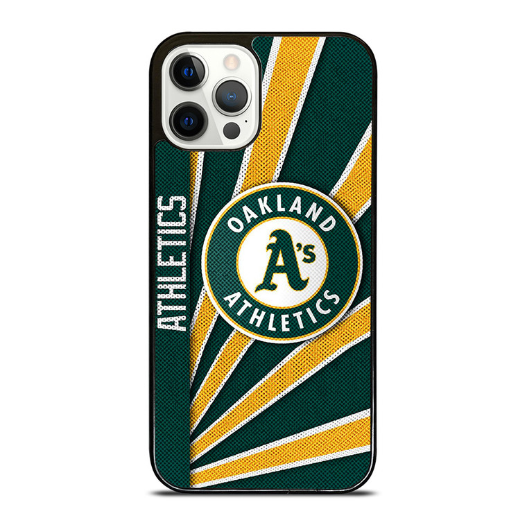 OAKLAND ATHLETICS MLB BASEBALL LOGO 3 iPhone 12 Pro Case Cover