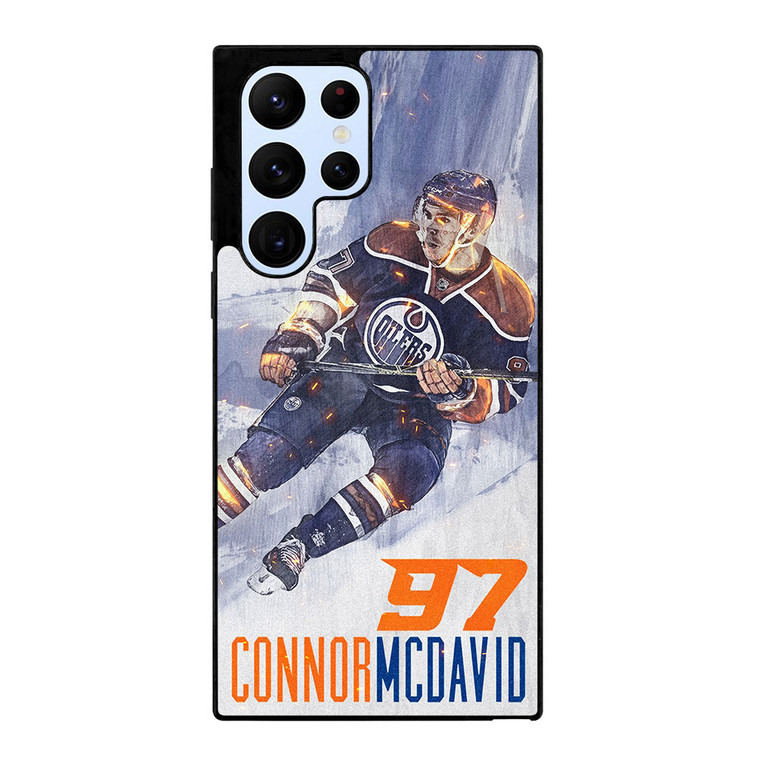 CONNOR MCDAVID EDMONTON OILERS 2 Samsung Galaxy S22 Ultra Case Cover