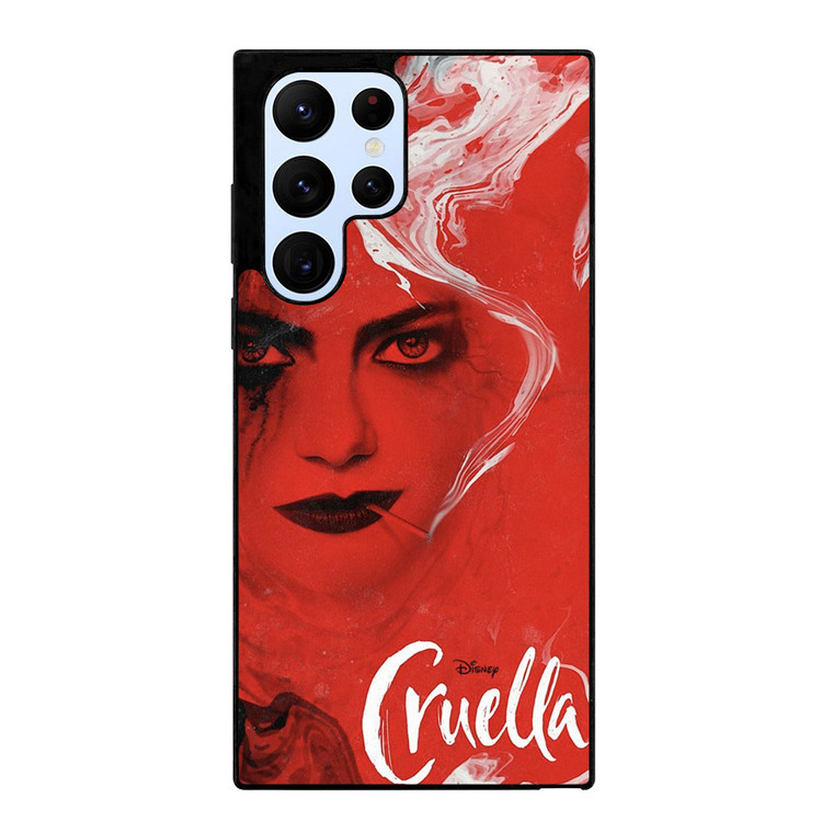 DISNEY CRUELLA DE VIL RED Samsung Galaxy S22 Ultra Case Cover