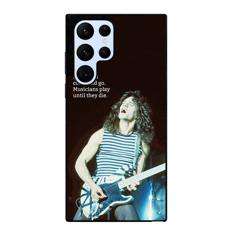 EDDIE VAN HALEN QUOTES 2 Samsung Galaxy S22 Ultra Case Cover