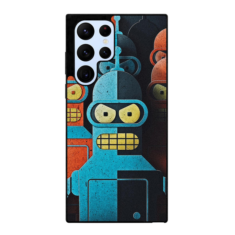 FUTURAMA BENDER ART Samsung Galaxy S22 Ultra Case Cover