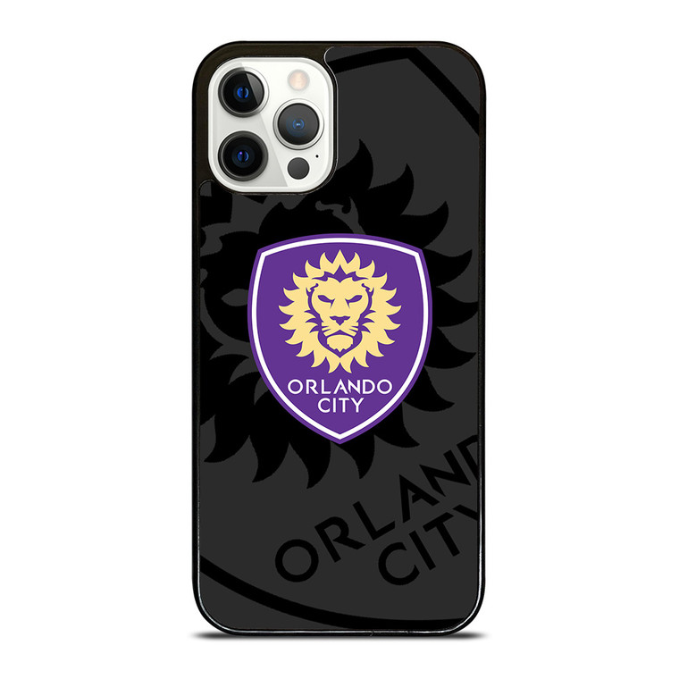 ORLANDO CITY SC MLS BLACK iPhone 12 Pro Case Cover