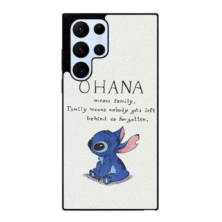 LILO AND STITCH OHANA Samsung Galaxy S22 Ultra Case Cover