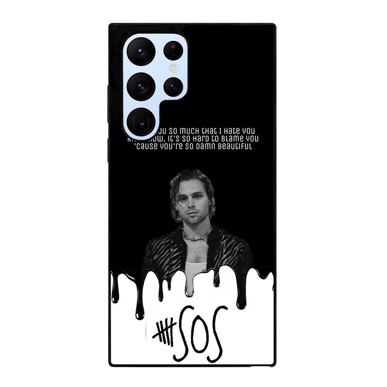 LUKE HEMMINGS 5 SECONDS OF SUMMER QUOTES Samsung Galaxy S22 Ultra Case Cover LUKE HEMMINGS 5 SECONDS OF SUMMER QUOTES Samsung Galaxy S22 Ultra Case Cover
