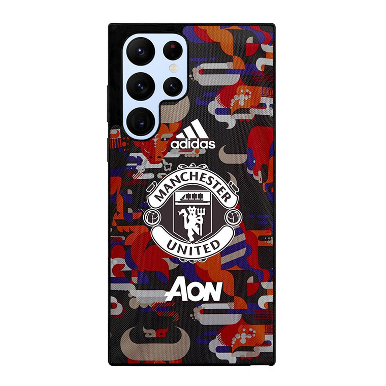 MANCHESTER UNITED AON JERSEY Samsung Galaxy S22 Ultra Case Cover