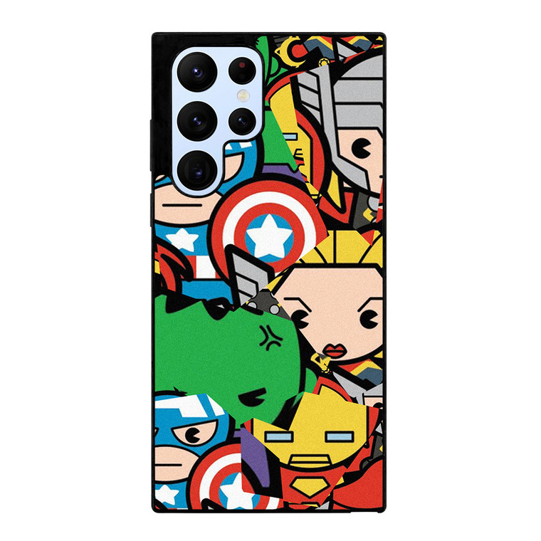 MARVEL COMIC CHARACTERS COLLAGE Samsung Galaxy S22 Ultra Case Cover MARVEL COMIC CHARACTERS COLLAGE Samsung Galaxy S22 Ultra Case Cover