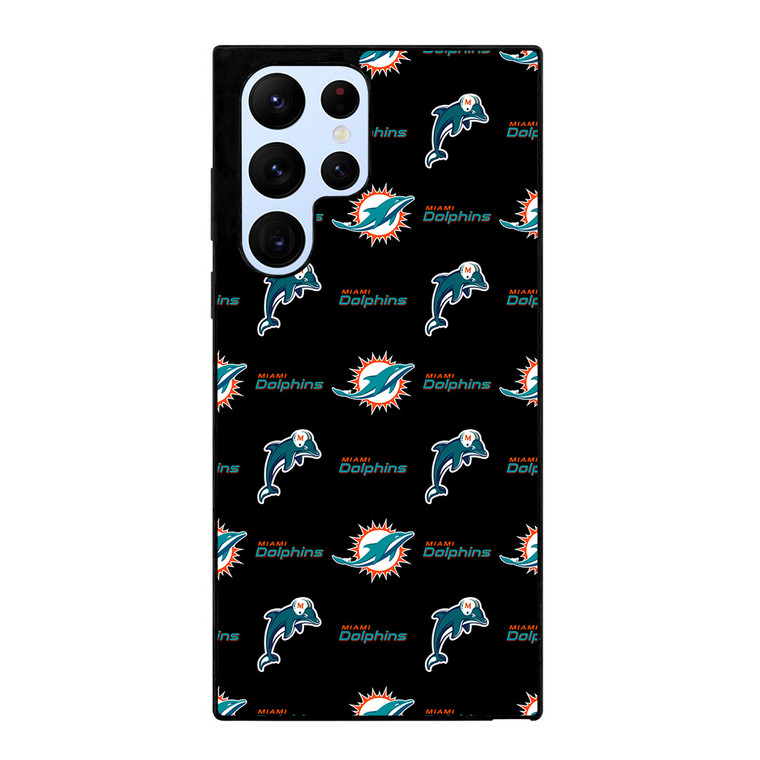MIAMI DOLPHINS FOOTBALL PATTERN Samsung Galaxy S22 Ultra Case Cover