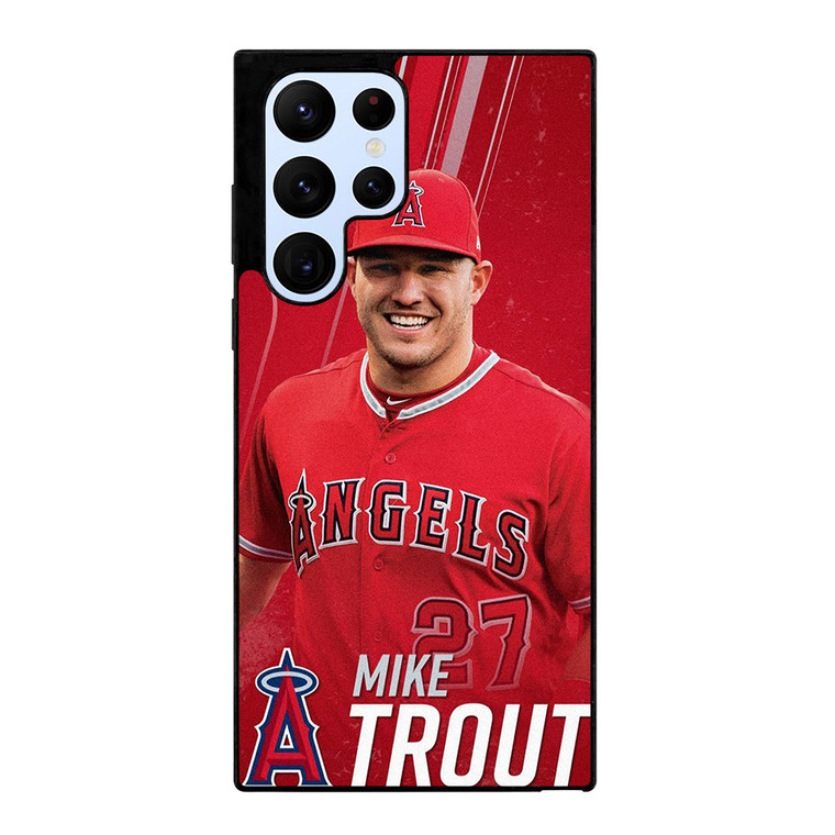 MIKE TROUT LOS ANGELES ANGELS BASEBALL 2 Samsung Galaxy S22 Ultra Case Cover