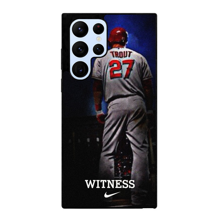 MIKE TROUT LOS ANGELES ANGELS MLB 2 Samsung Galaxy S22 Ultra Case Cover
