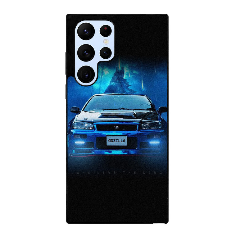 NISSAN GTR GODZILLA BLUE Samsung Galaxy S22 Ultra Case Cover