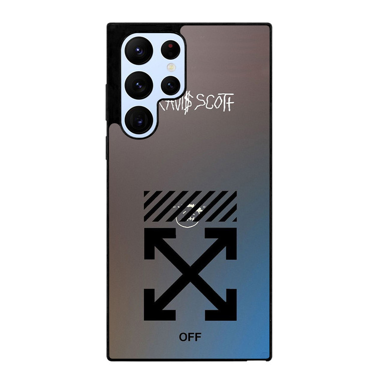 OFF WHITE TRAVIS SCOTT Samsung Galaxy S22 Ultra Case Cover
