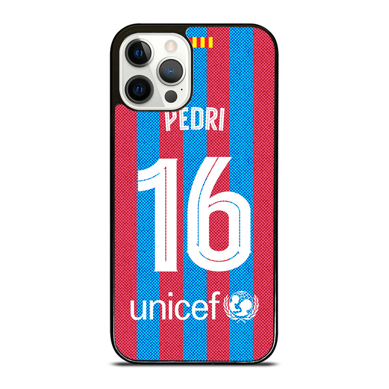 PEDRI 16 FC BARCELONA 2022 iPhone 12 Pro Case Cover