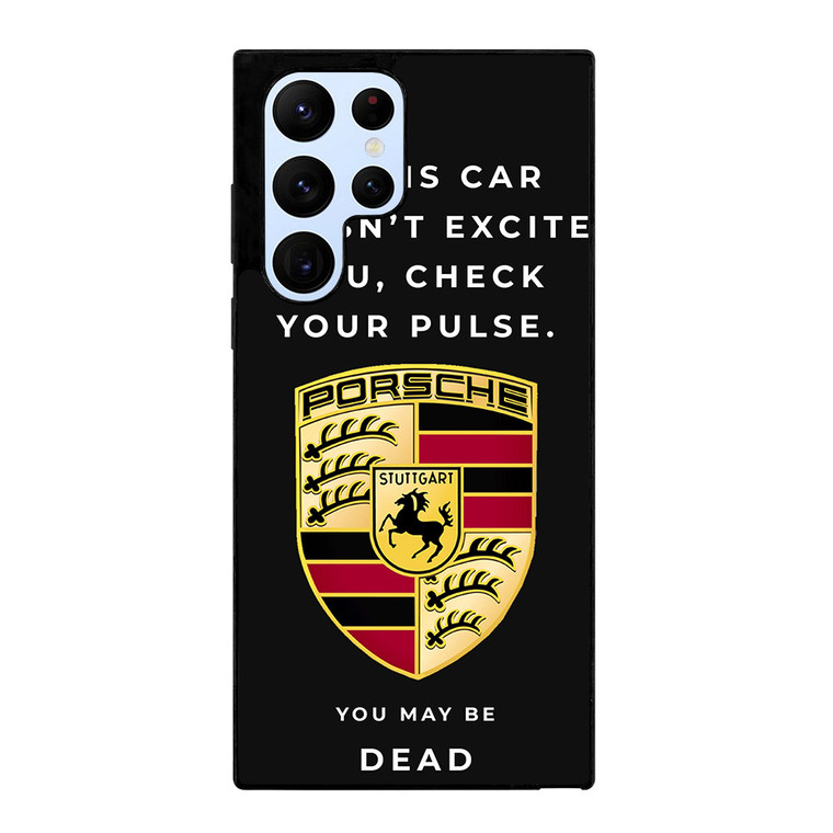 PORSCHE CAR QUOTES Samsung Galaxy S22 Ultra Case Cover