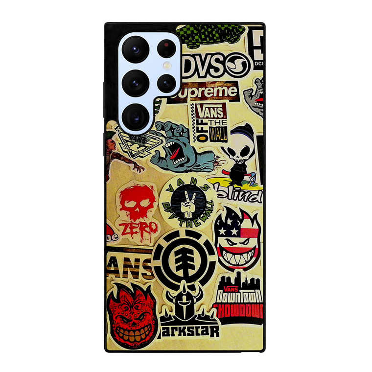 SKATEBOARDS BRAND BOMB Samsung Galaxy S22 Ultra Case Cover