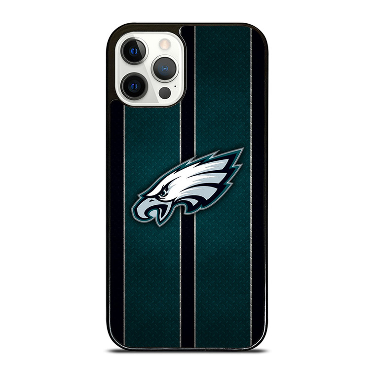 PHILADELPHIA EAGLES NFL METAL STRIPE iPhone 12 Pro Case Cover
