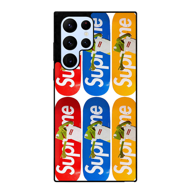 SUPREME SKATEBOARDS KERMIT FROG Samsung Galaxy S22 Ultra Case Cover