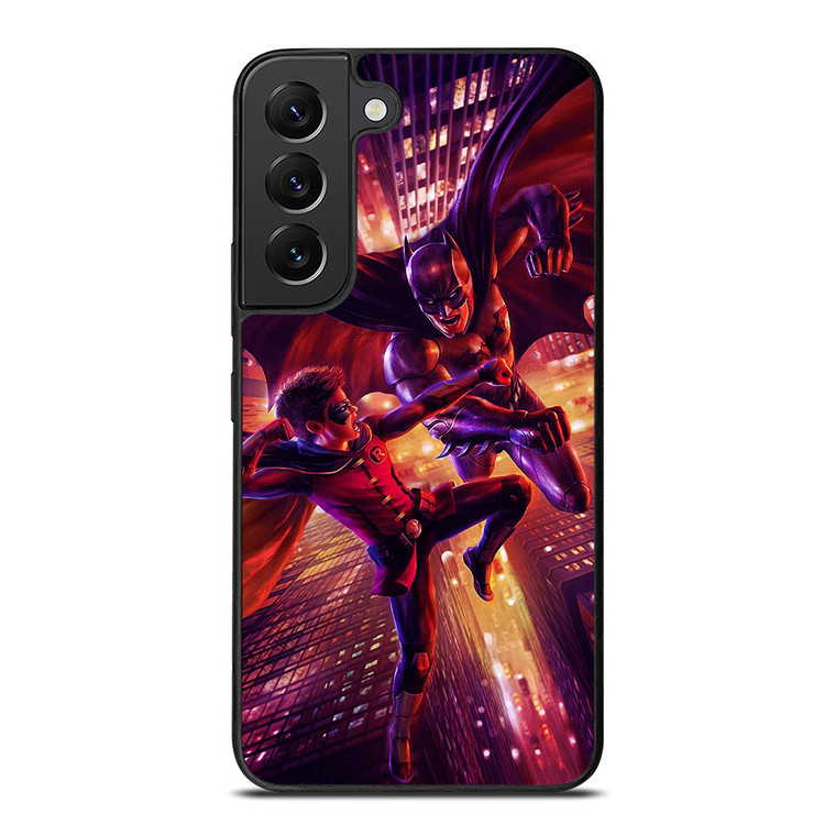 BATMAN AND ROBIN FIGHT Samsung Galaxy S22 Plus Case Cover