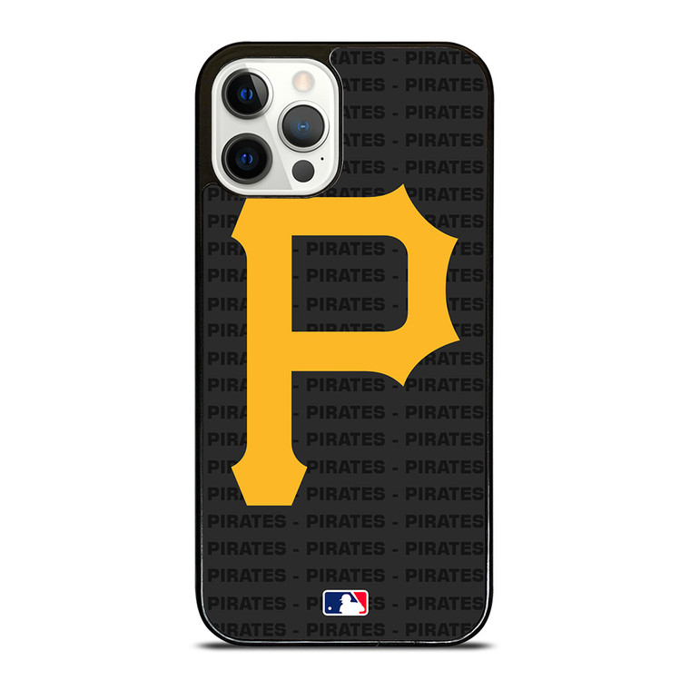 PITTSBURGH PIRATES BASEBALL BLACK iPhone 12 Pro Case Cover