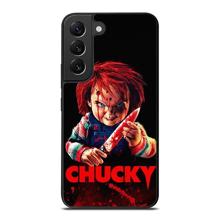 CHUCKY CHILD'S PLAY BLOODY Samsung Galaxy S22 Plus Case Cover