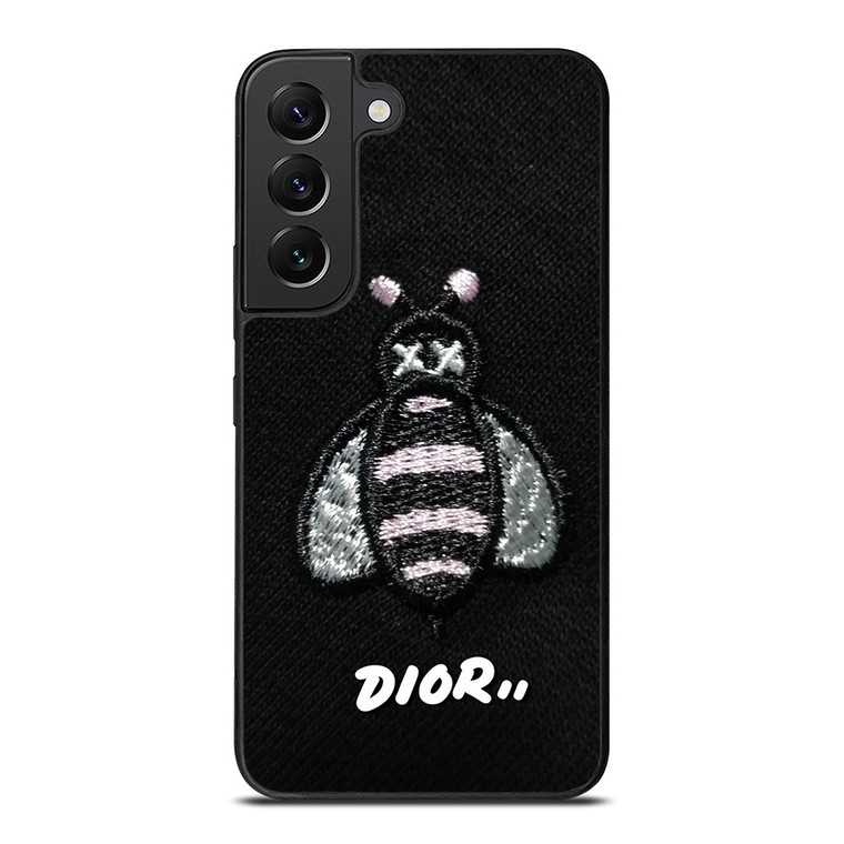 DIOR X KAWS BEE BLACK Samsung Galaxy S22 Plus Case Cover