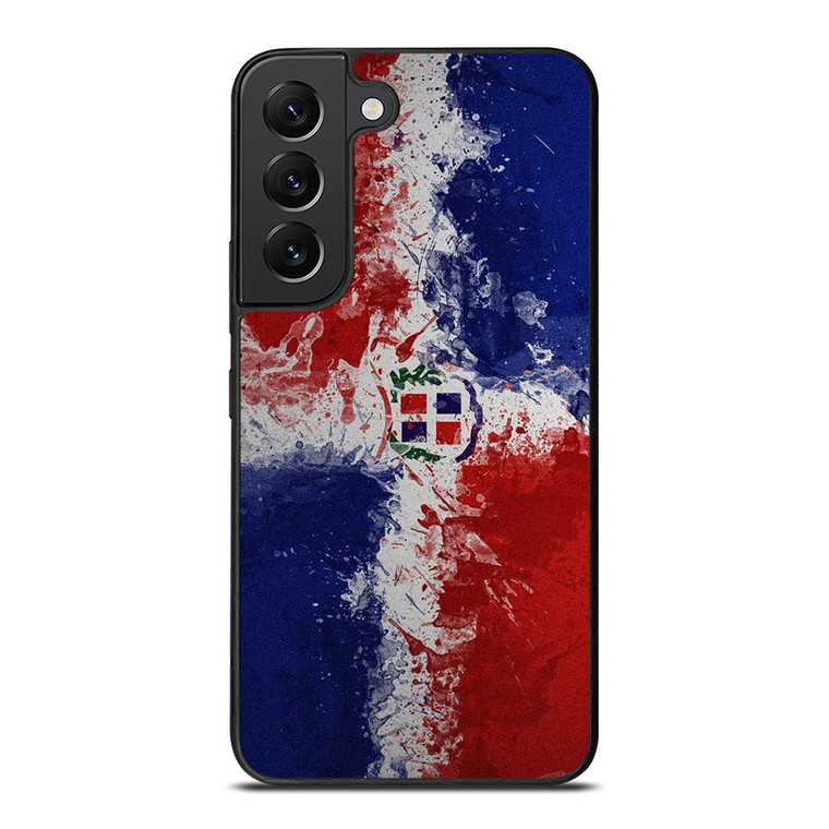 DOMINICAN REPUBLIC FLAG ART Samsung Galaxy S22 Plus Case Cover