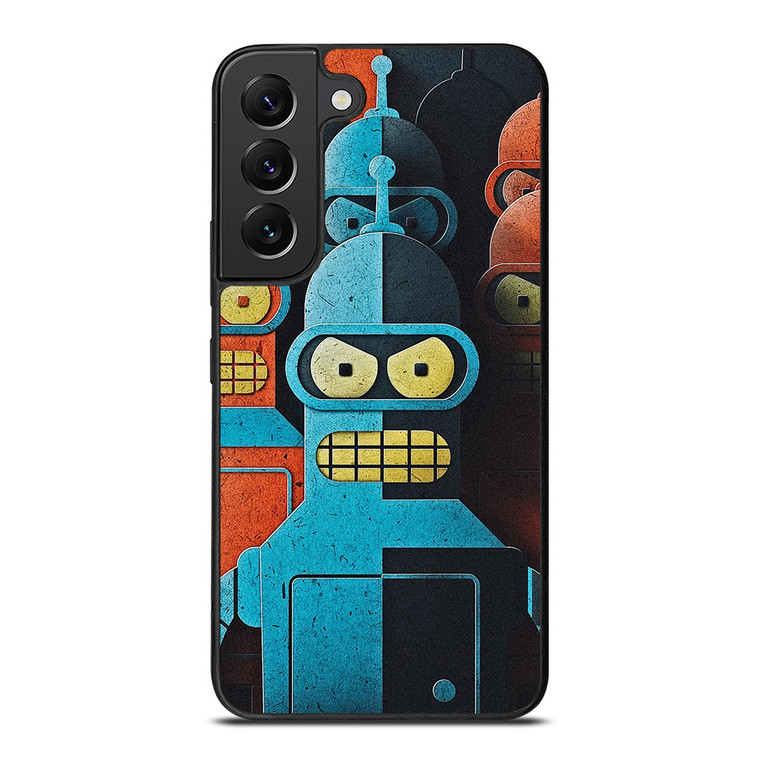 FUTURAMA BENDER ART Samsung Galaxy S22 Plus Case Cover