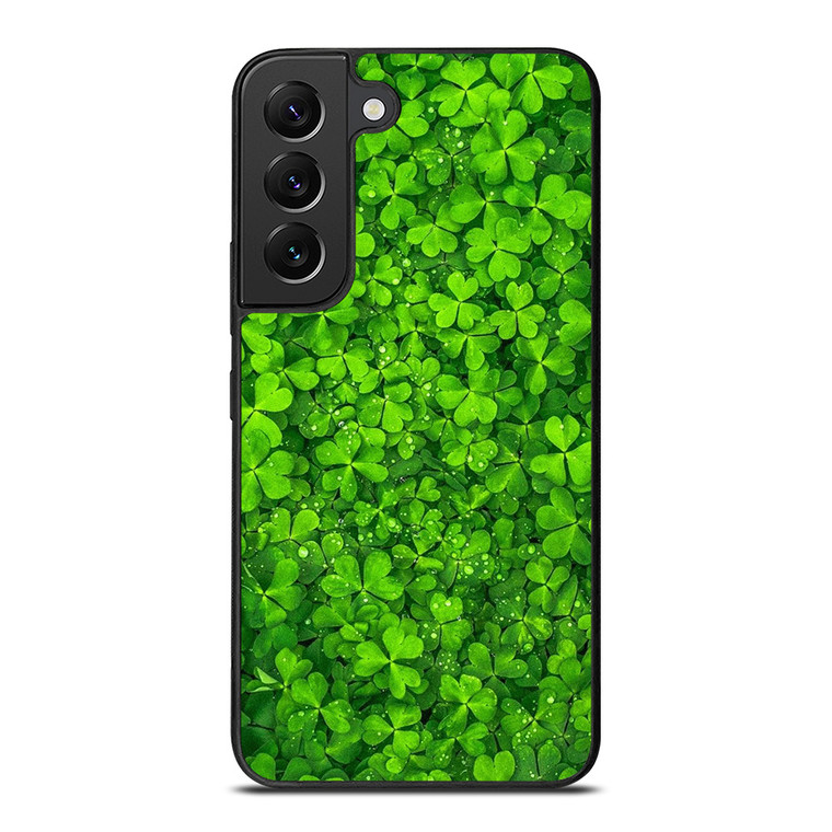 IRISH SHAMROCK CLOVER FLOWER Samsung Galaxy S22 Plus Case Cover