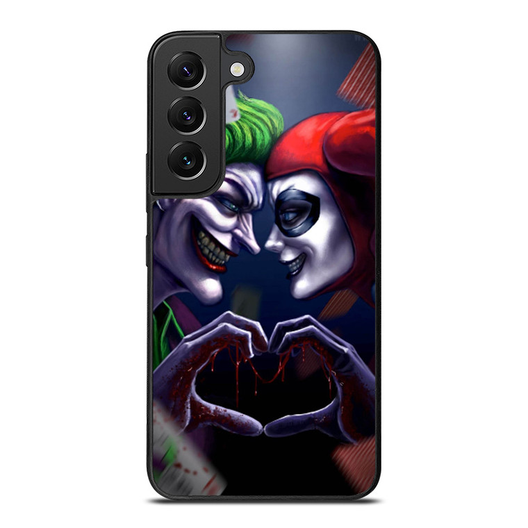 JOKER LOVE HARLEY QUINN ART Samsung Galaxy S22 Plus Case Cover