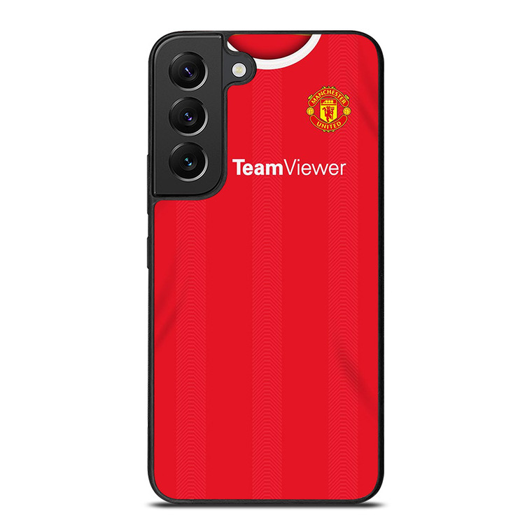 MANCHESTER UNITED 2021 HOME JERSEY Samsung Galaxy S22 Plus Case Cover