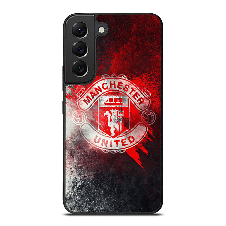 MANCHESTER UNITED FOOTBALL CLUB LOGO Samsung Galaxy S22 Plus Case Cover
