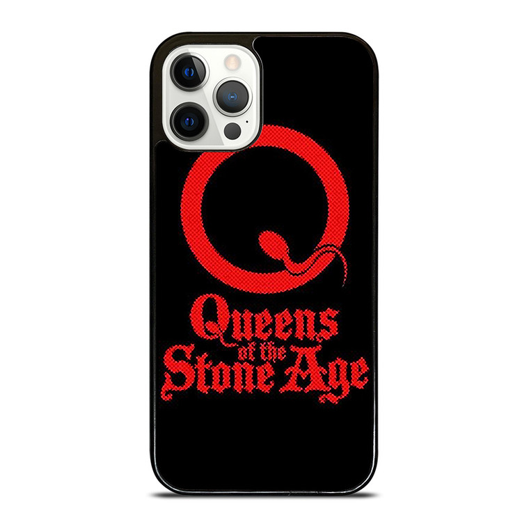 QUEENS OF THE STONE AGE ROCK BAND LOGO iPhone 12 Pro Case Cover