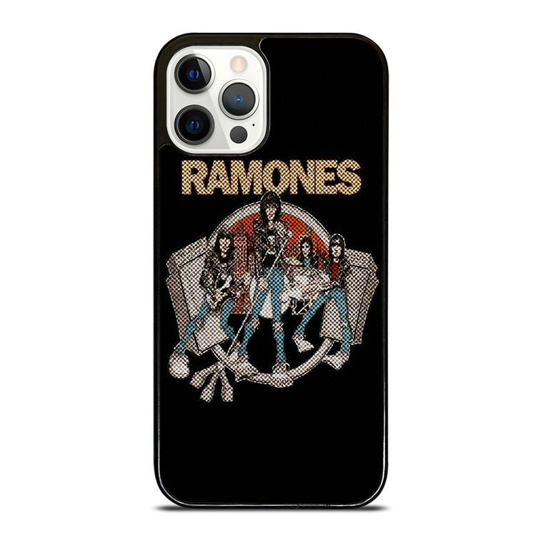 RAMONES ROCK BAND ROAD TO RUIN iPhone 12 Pro Case Cover