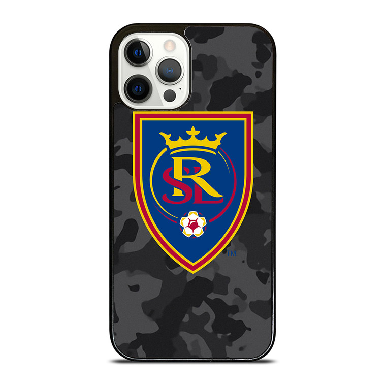 REAL SALT LAKE MLS BLACK CAMO iPhone 12 Pro Case Cover