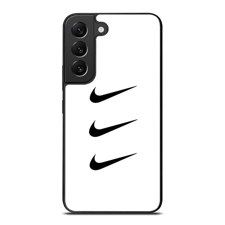 NIKE TRIPPLE SWOOSH WHITE Samsung Galaxy S22 Plus Case Cover