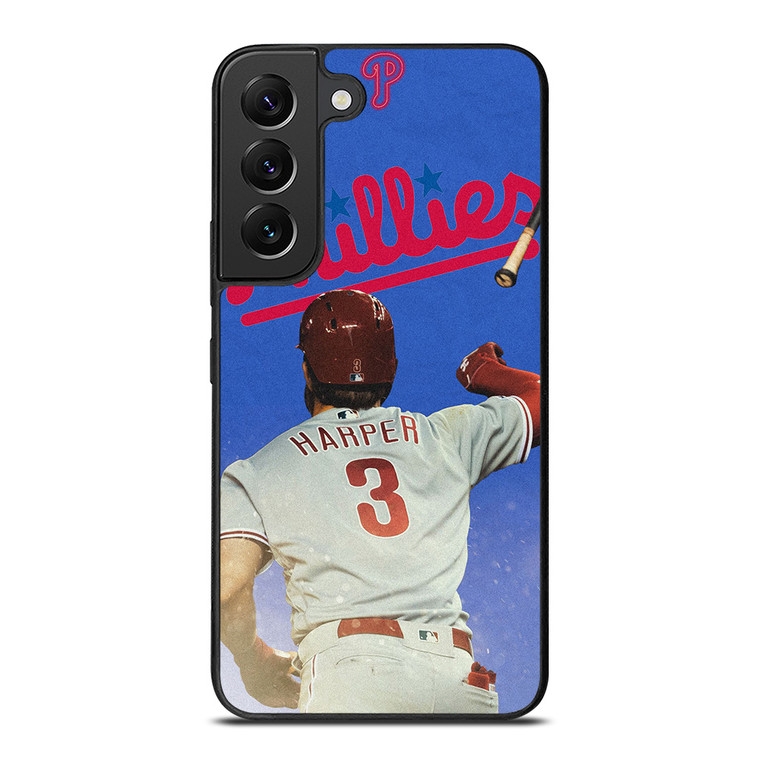 PHILADELPHIA PHILLIES BRYCE HARPER Samsung Galaxy S22 Plus Case Cover