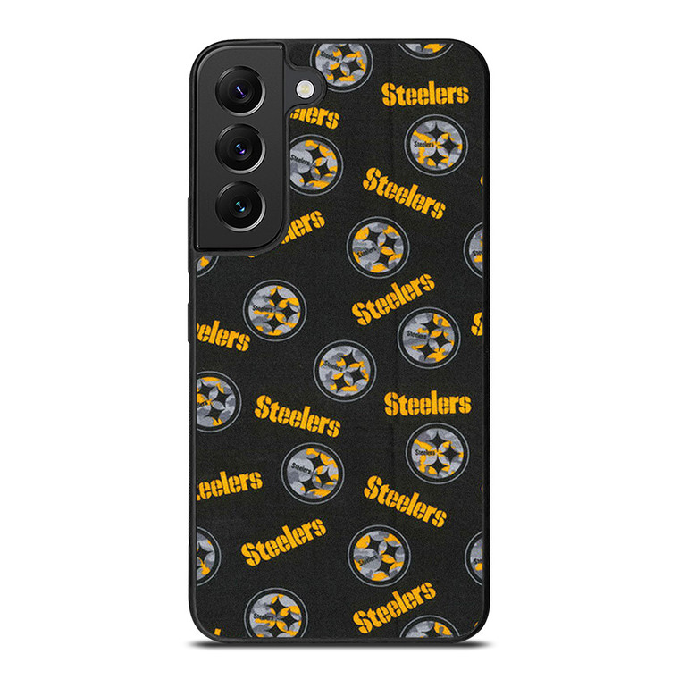PITTSBURGH STEELERS FOOTBALL PATTERN Samsung Galaxy S22 Plus Case Cover