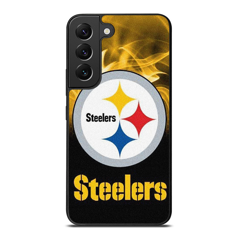 PITTSBURGH STEELERS NFL FIRE Samsung Galaxy S22 Plus Case Cover