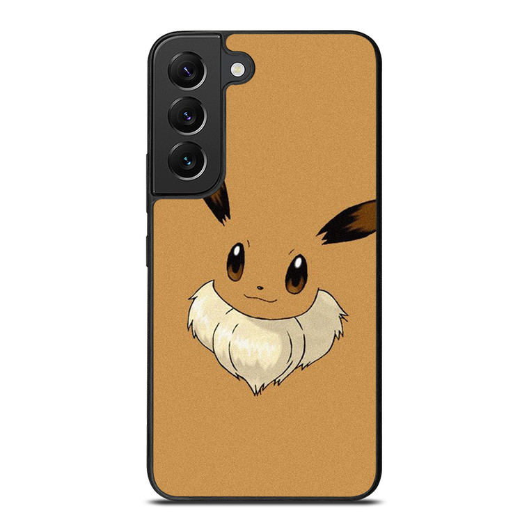 POKEMON CUTE EEVEE FLAT Samsung Galaxy S22 Plus Case Cover