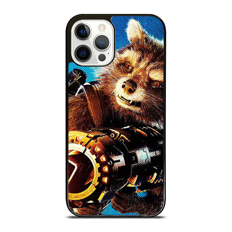 ROCKET RACOON MARVEL THE AVENGERS 2 iPhone 12 Pro Case Cover