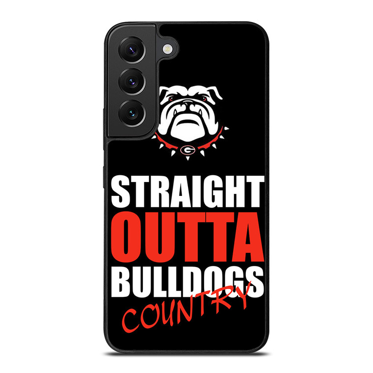STRAIGHT OUTTA GEORGIA BULLDOGS Samsung Galaxy S22 Plus Case Cover