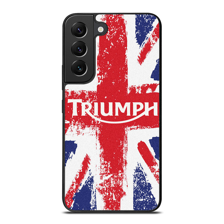 TRIUMPH MOTORCYCLES UNION JACK Samsung Galaxy S22 Plus Case Cover
