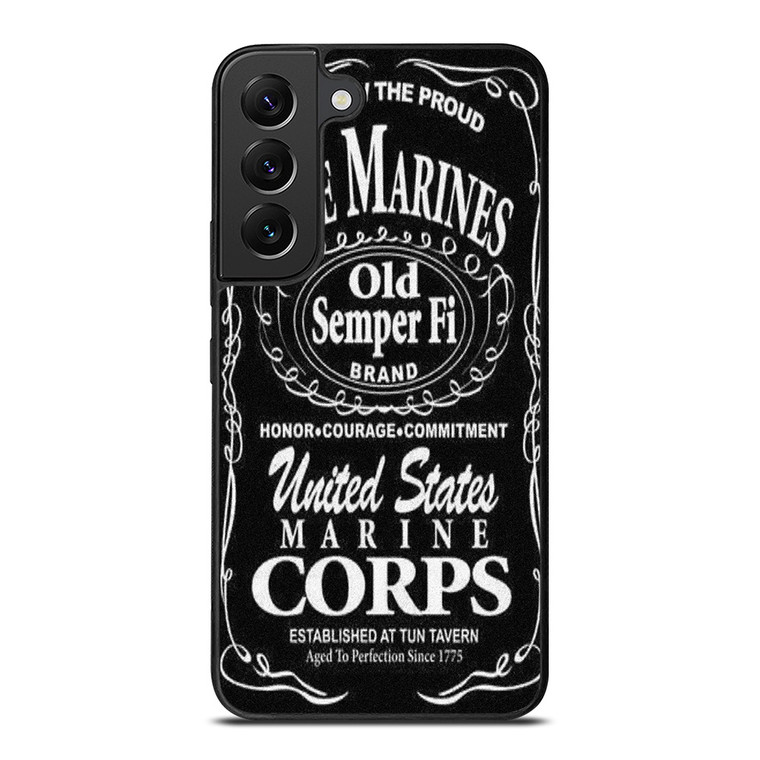 UNITED STATES US MARINE CORPS Samsung Galaxy S22 Plus Case Cover