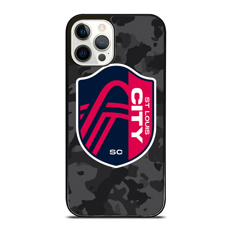 SAINT LOUIS CITY MLS BLACK CAMO iPhone 12 Pro Case Cover
