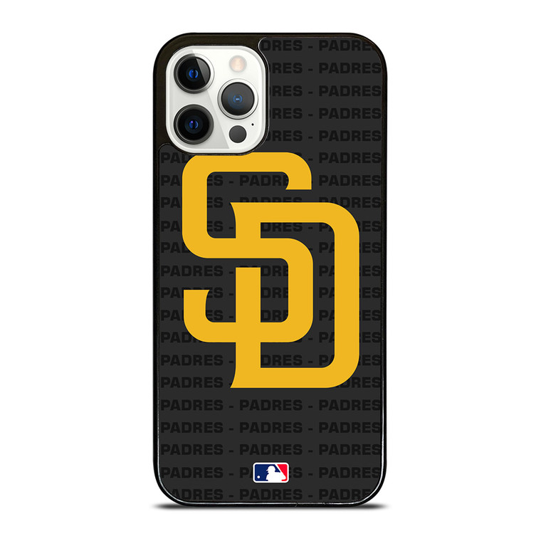 SAN DIEGO BROWN BASEBALL BLACK iPhone 12 Pro Case Cover
