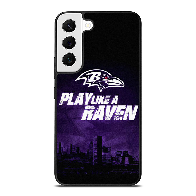 BALTIMORE RAVENS WORD Samsung Galaxy S22 Case Cover BALTIMORE RAVENS WORD Samsung Galaxy S22 Case Cover