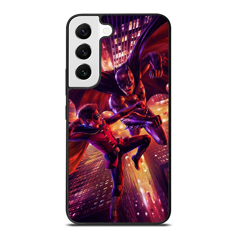 BATMAN AND ROBIN FIGHT Samsung Galaxy S22 Case Cover