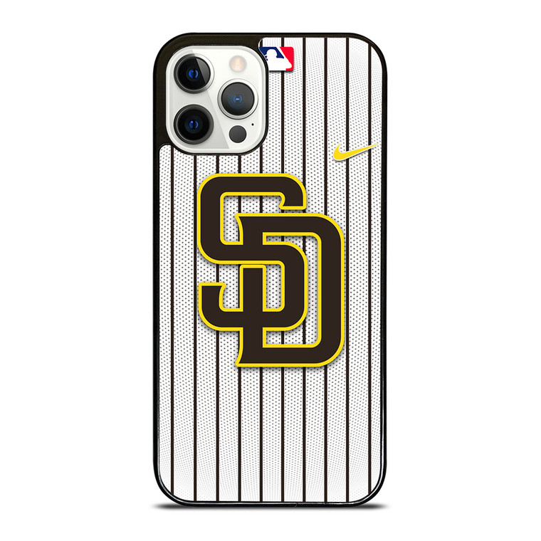 SAN DIEGO PADRES MLB NIKE iPhone 12 Pro Case Cover SAN DIEGO PADRES MLB NIKE iPhone 12 Pro Case Cover