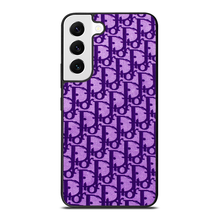 DIOR LOGO PURPLE Samsung Galaxy S22 Case Cover