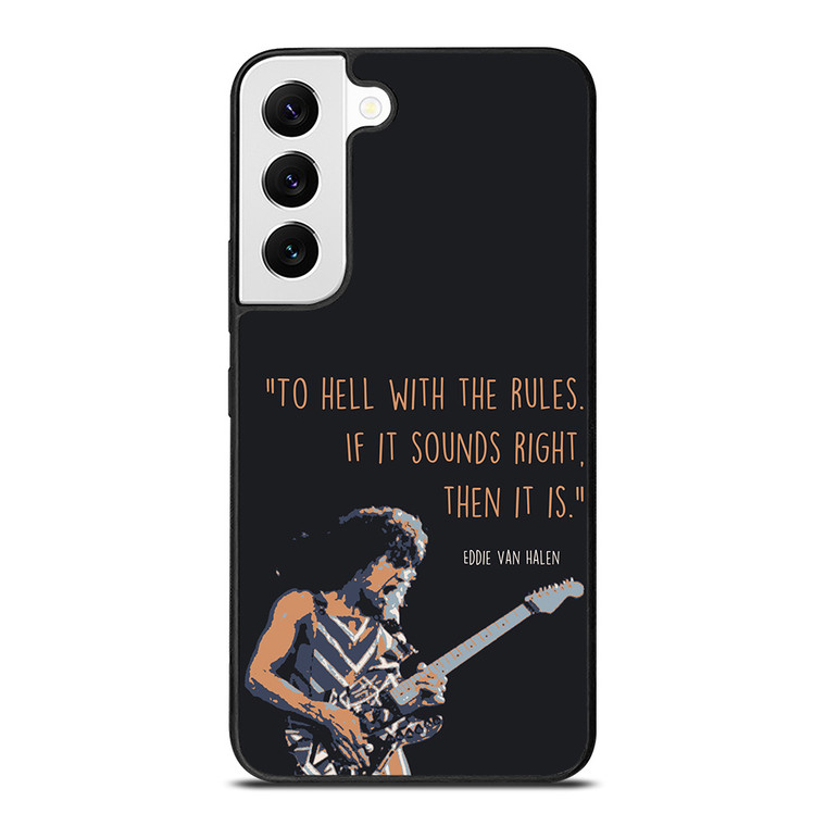 EDDIE VAN HALEN QUOTES Samsung Galaxy S22 Case Cover